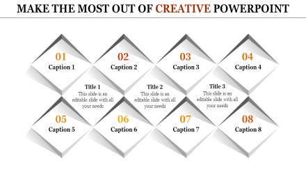Creative PowerPoint Presentation Template-Eight Node