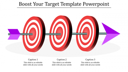 Attractive Target Template PowerPoint Presentation Design