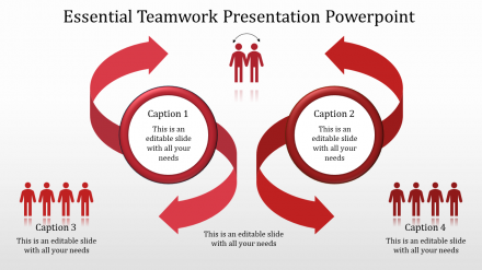 Best Teamwork Presentation PowerPoint Slide Template