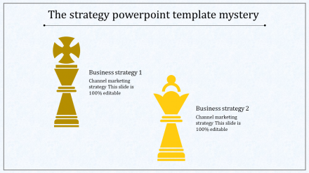 Impressive Strategy PowerPoint Template Slides Designs