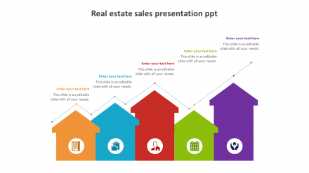 Editable Real Estate Sales Presentation PPT Template