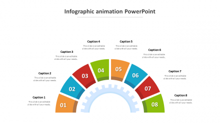 Creative Infographic Animation PowerPoint Template