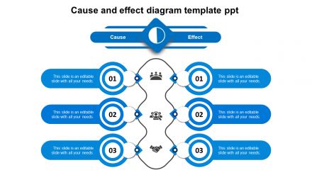 Free - Download Cause And Effect Diagram Template PPT Design