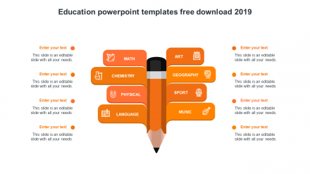 Free - Education PowerPoint Templates Free 2019 Presentation