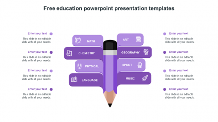 Free - Free Education PowerPoint Presentation Templates For Kids