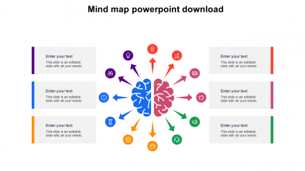 Innovative Mind Map PowerPoint Download Slide Templates