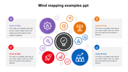 Effective Mind Mapping Examples PPT Slide Design