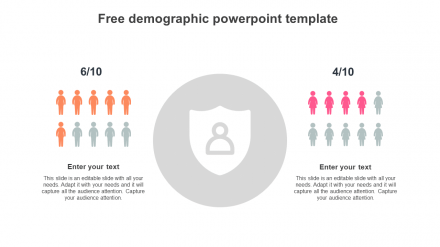 Free Demographic Powerpoint Template Model