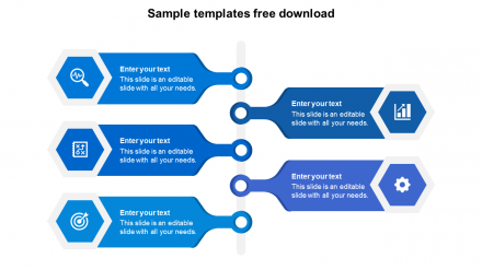 Free - Amazing Sample Templates Free Download With Hexagons