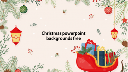 Amazing Christmas PowerPoint Backgrounds Free Templates