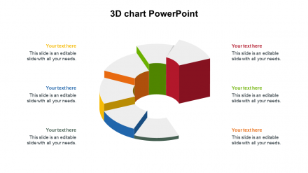 Our Predesigned 3D Chart PowerPoint Slide Template Designs