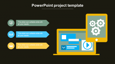 Our Predesigned PowerPoint Project Template Presentation