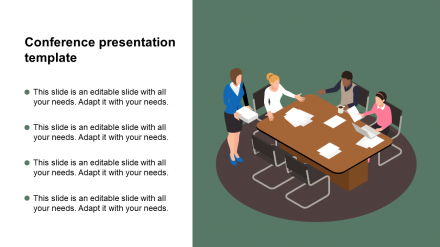Company Conference Presentation Template Designs