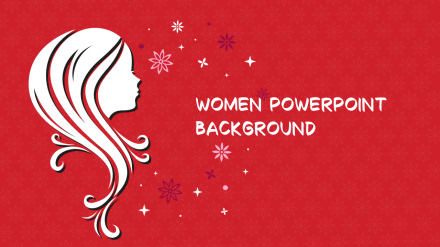 Creative Women PowerPoint Background Slide Template