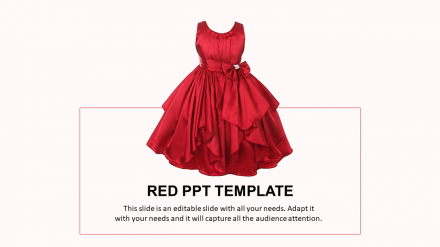 Best Red PPT Template PowerPoint Presentation Slide