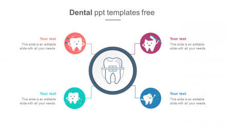 Dazzling Dental PPT Templates Free Slide Presentation