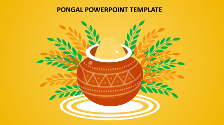 Amazing Pongal PowerPoint Template PPT Presentation