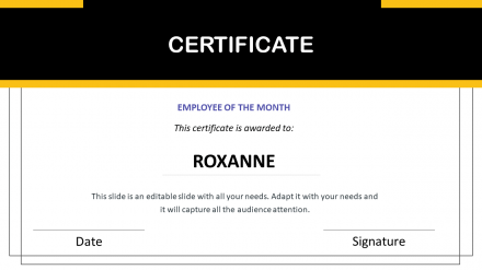 Free - Amazing Certificate Template PPT Download Designs 