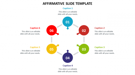 Affirmative Slide Template Design