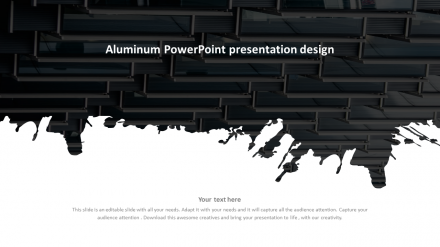 Awesome Aluminum PowerPoint Presentation Design
