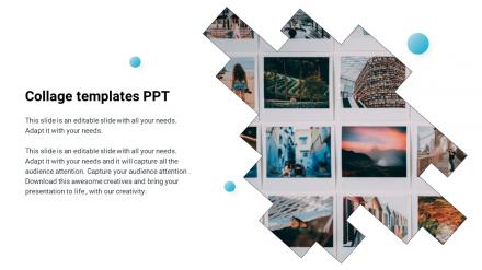 Creative Collage Templates PPT Presentation
