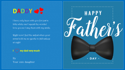 Creative Fathers Day Presentation Slides PowerPoint