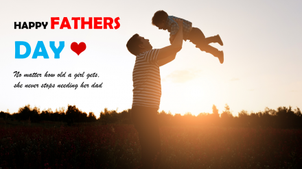 Excellent Fathers Day PowerPoint Design Slide Themes