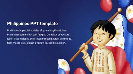 Philippines PPT Template With Background