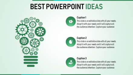 Elegant PowerPoint Ideas Presentation Themes Design