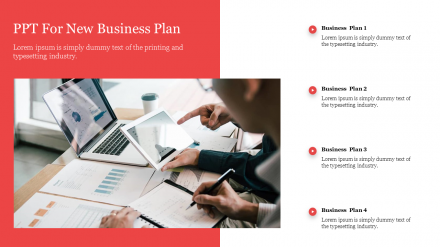 Creative PPT For New Business Plan Presentation Slide
