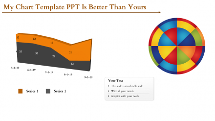 Free - Elegant Chart Template PPT Presentation Diagrams