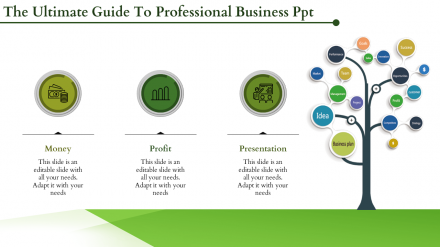 Tree Model Professional Business PPT Presentation