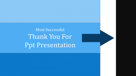 Free - Simple Thank You For Powerpoint Presentation