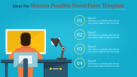 Mission Possible PowerPoint Template Presentation For You