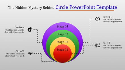 Download Editable Circle PowerPoint Template Slides