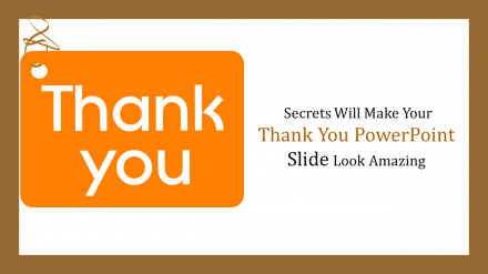Impress Your Audience With Thank You PowerPoint Slide