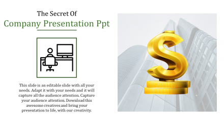Creative Phenomenal Company Presentation PPT Template