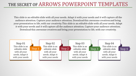Free - Stunning Arrows PowerPoint Templates Presentations