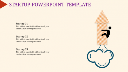 Stunning Startup PowerPoint Template Presentation Design