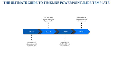 Download The Best Timeline PowerPoint Slide Template