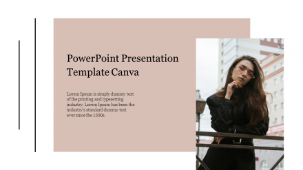 Creative PowerPoint Presentation Template Canva For Slides