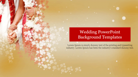 Incredible Wedding PowerPoint Background Templates Design