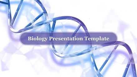 Attractive Biology Presentation Template Slide
