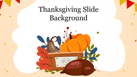 Multi-Color Thanksgiving Slide Background Template