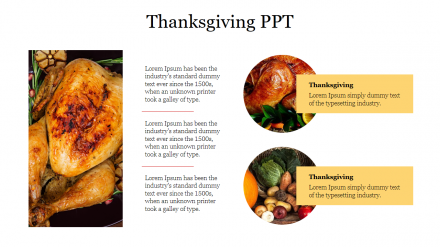 Free - Best Thanksgiving PPT Free Template For Presentation