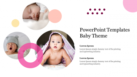 Free - Classic PowerPoint Templates Baby Theme Presentation