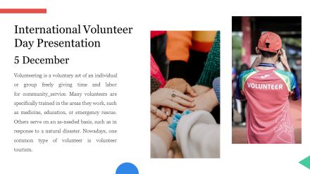 Best International Volunteer Day Presentation PowerPoint