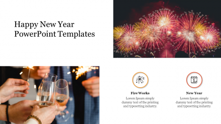 Free - Best Free Happy New Year PowerPoint Templates Slide