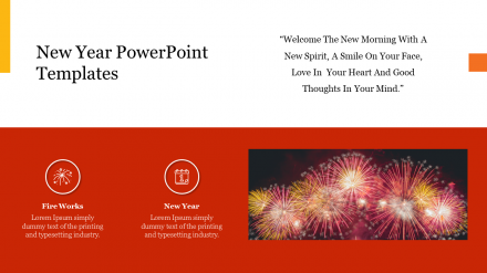 Free - Best New Year PowerPoint Templates Presentation Slide