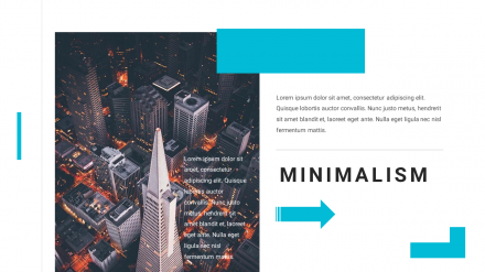 Creative Minimalist PowerPoint Themes Design PPT Template